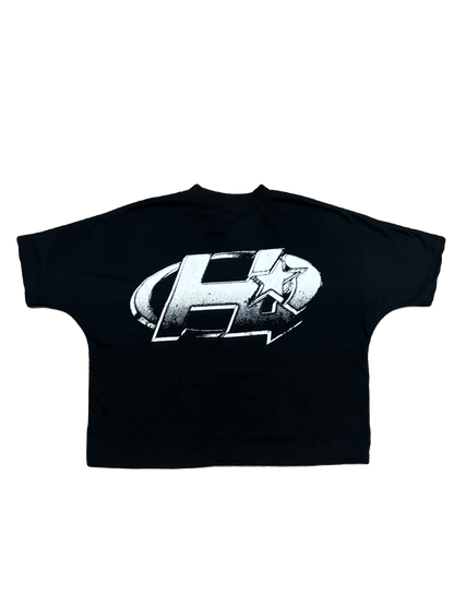 HLLS Black Helmet Tee
